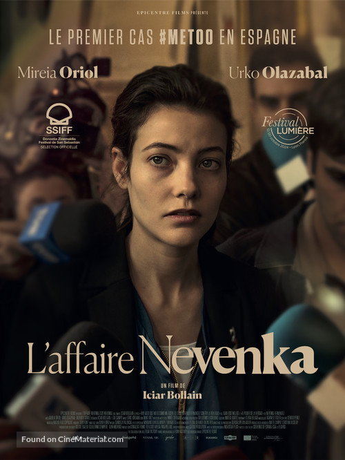 Soy Nevenka - French Movie Poster