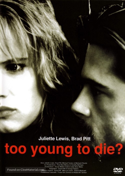 Too Young To Die - French DVD movie cover