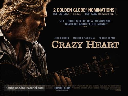 Crazy Heart - British Movie Poster