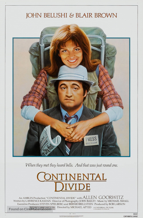 Continental Divide - Theatrical movie poster