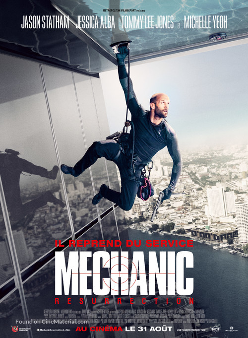 Mechanic: Resurrection - French Movie Poster