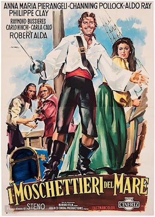 Moschettieri del mare, I - Italian Movie Poster