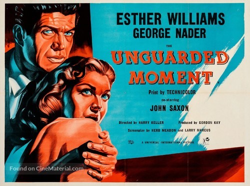 The Unguarded Moment - British Movie Poster