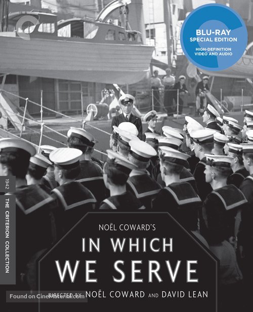 In Which We Serve - Blu-Ray movie cover