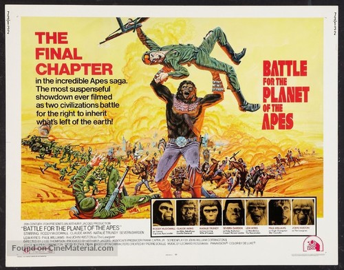 Battle for the Planet of the Apes - Movie Poster