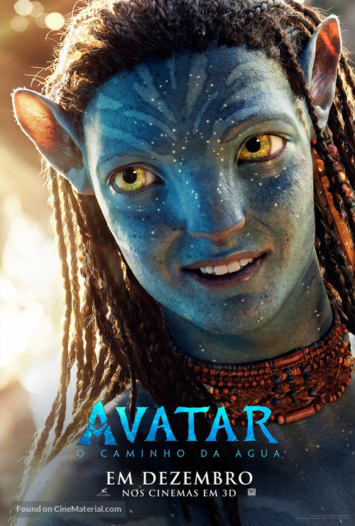 Avatar: The Way of Water - Brazilian Movie Poster