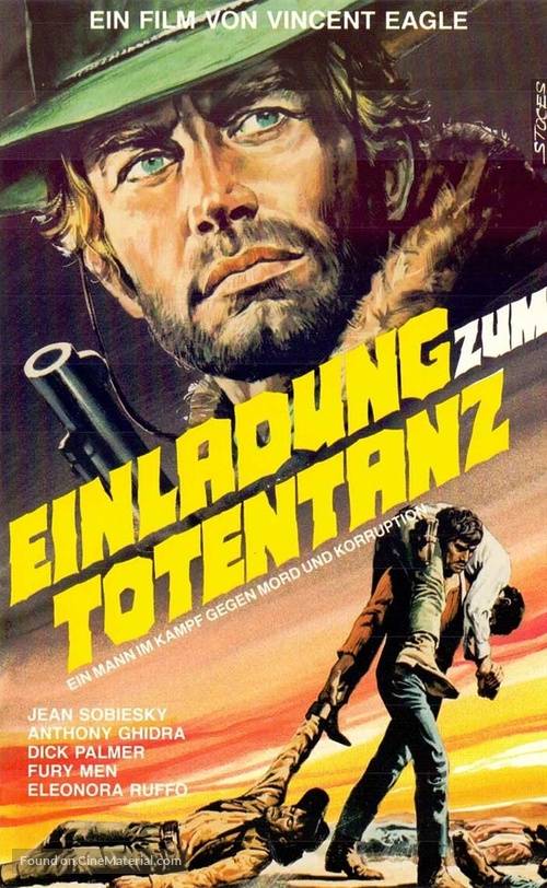 ...e venne il tempo di uccidere - German VHS movie cover