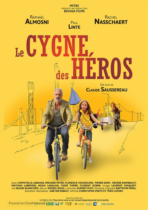 La cygne des h&eacute;ros - French Movie Poster