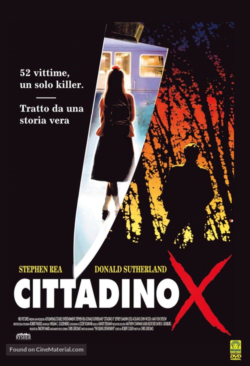 Citizen X - Italian poster