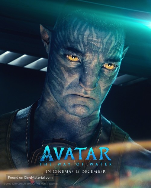 Avatar: The Way of Water - Singaporean Movie Poster