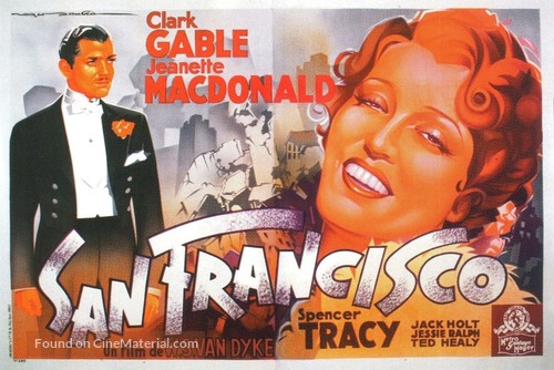 San Francisco - French Movie Poster