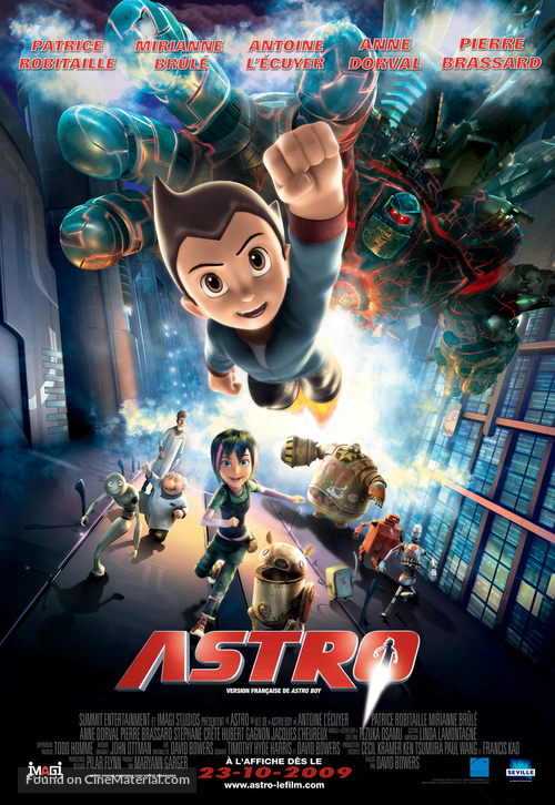 Astro Boy - Canadian Movie Poster