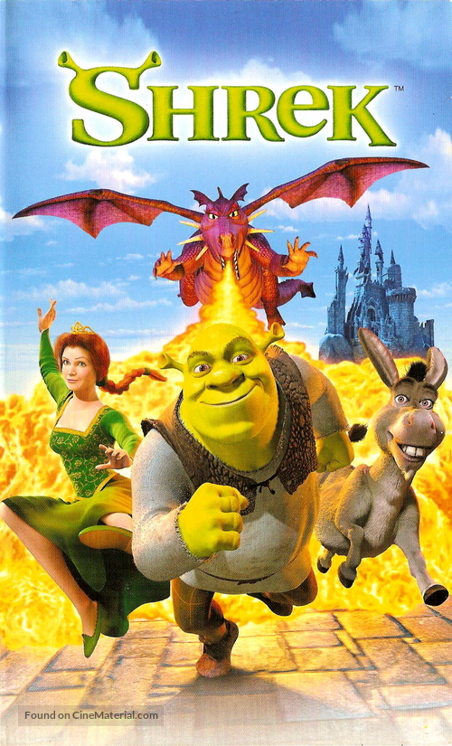 Shrek - Argentinian VHS movie cover