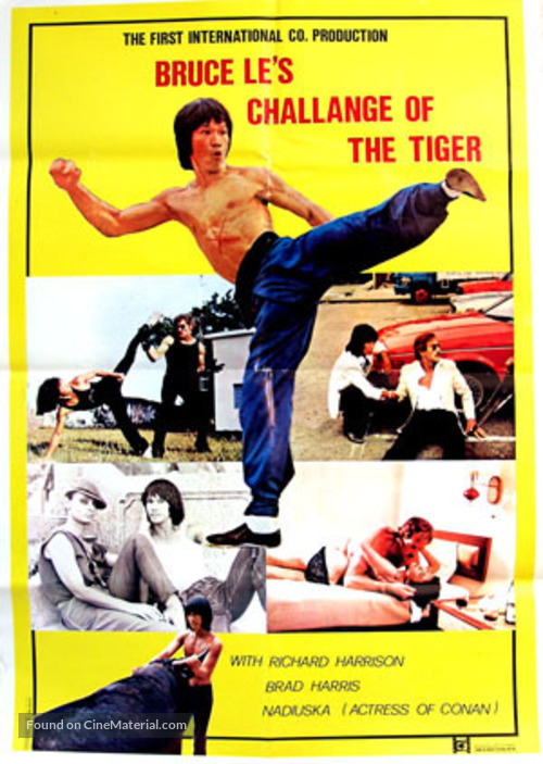 Challenge of the Tiger - Movie Poster