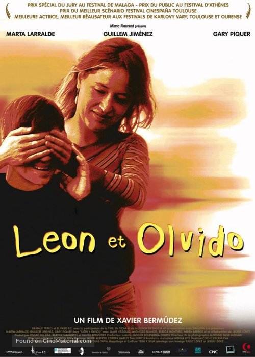 Le&oacute;n y Olvido - French Movie Poster