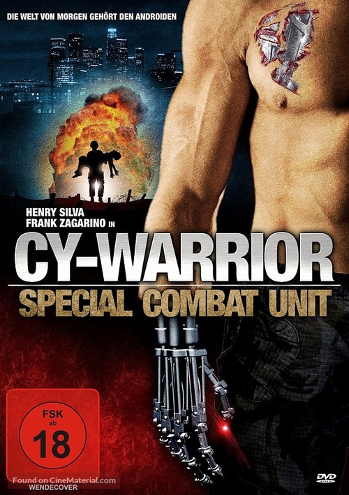 Cyborg, il guerriero d&#039;acciaio - German DVD movie cover