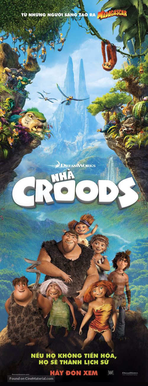 The Croods - Vietnamese Movie Poster