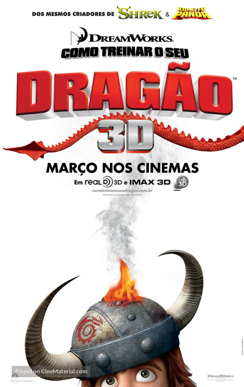 How to Train Your Dragon - Brazilian Movie Poster