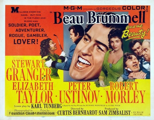 Beau Brummell - Movie Poster