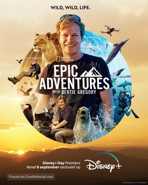 &quot;Epic Adventures with Bertie Gregory&quot; - Dutch Movie Poster