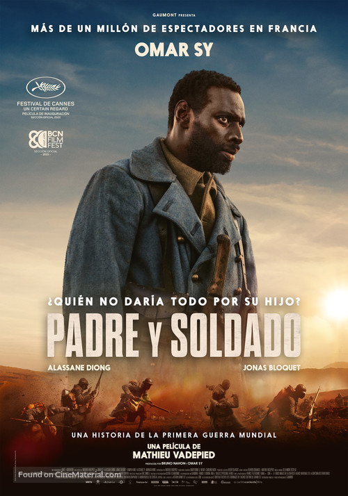 Tirailleurs - Spanish Movie Poster