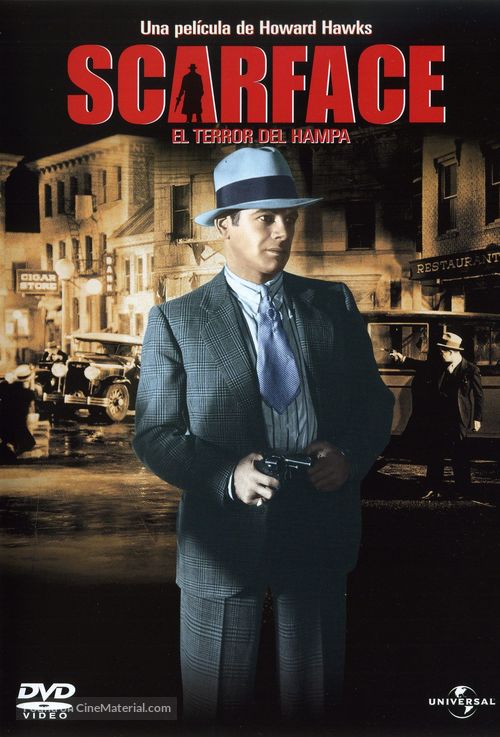 Scarface - Spanish DVD movie cover