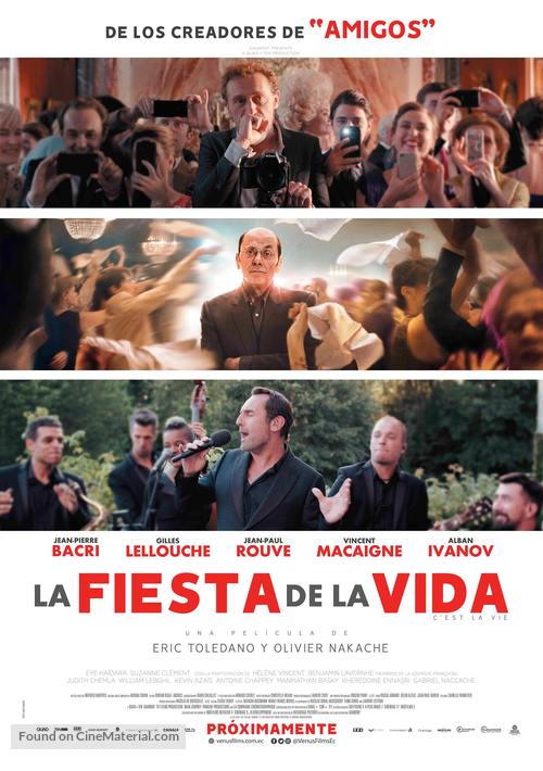 Le sens de la f&ecirc;te - Ecuadorian Movie Poster