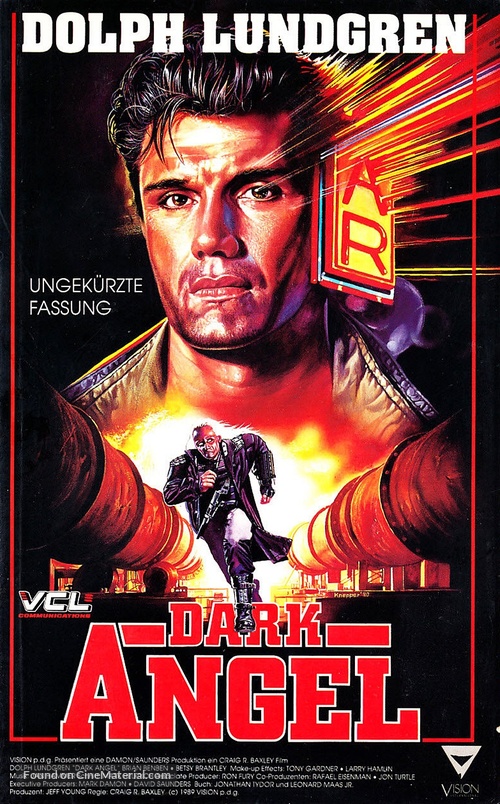 Dark Angel - German VHS movie cover