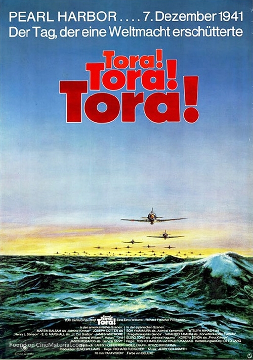 Tora! Tora! Tora! - German Movie Poster