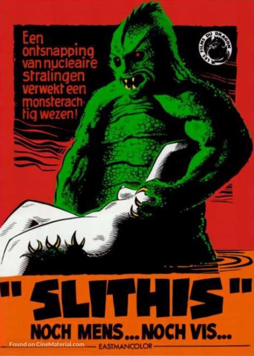 Spawn of the Slithis - Dutch Movie Poster