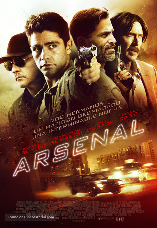Arsenal - Spanish Movie Poster