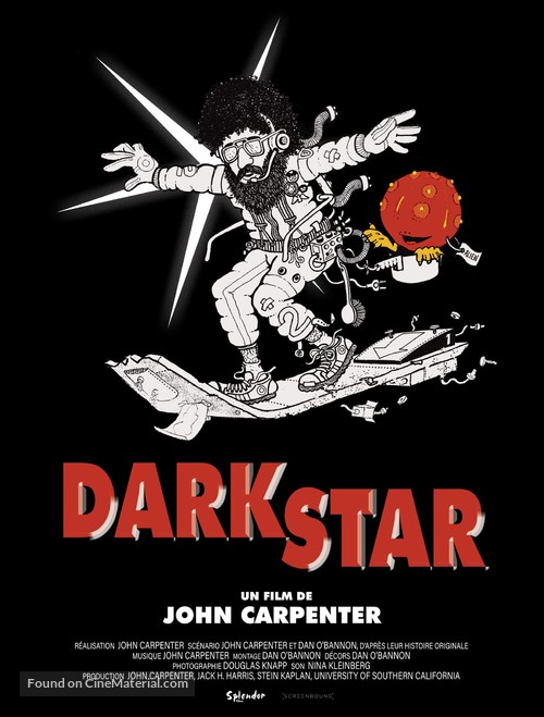 Dark Star - French Re-release movie poster