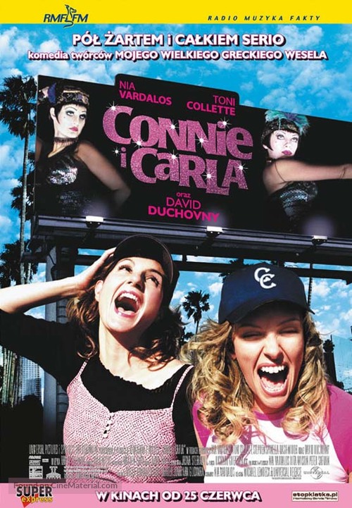 Connie and Carla - Polish Movie Poster