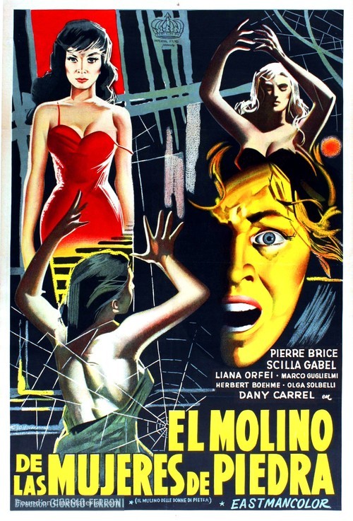 Il mulino delle donne di pietra - Spanish Movie Poster