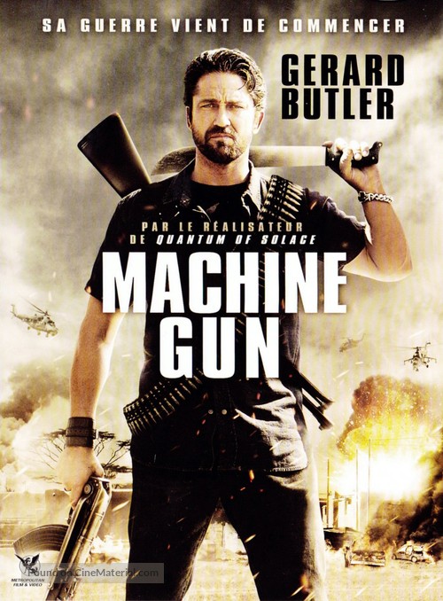 Machine Gun Preacher - French DVD movie cover