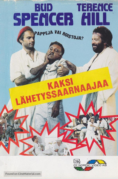 Porgi l&#039;altra Guancia - Finnish VHS movie cover