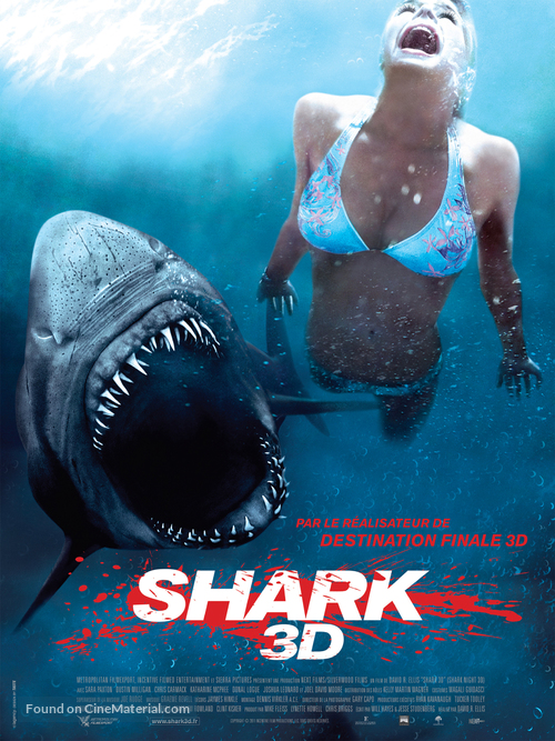 Shark Night 3D - French Movie Poster