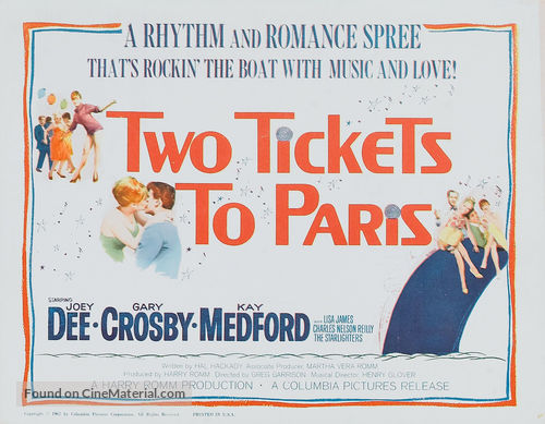 Two Tickets to Paris - Movie Poster