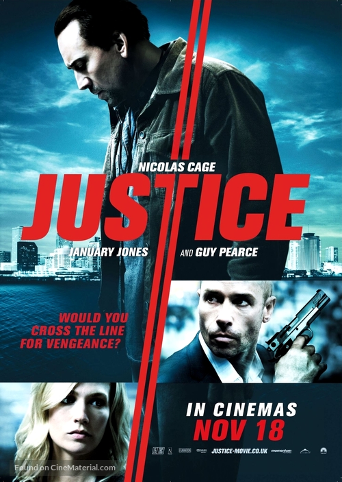 Seeking Justice - British Movie Poster