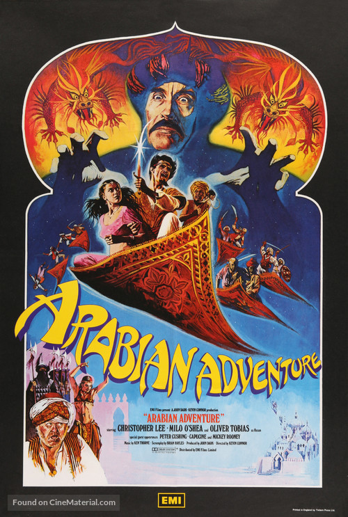 Arabian Adventure - British Movie Poster