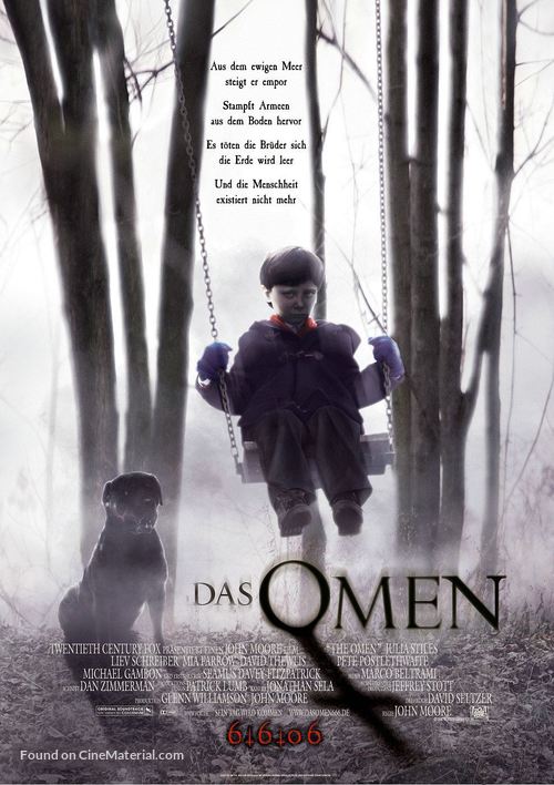 The Omen - German Movie Poster