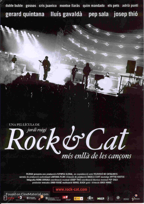 Rock &amp; Cat - Spanish poster