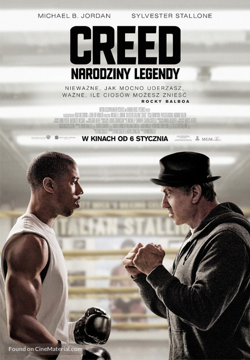 Creed - Polish Movie Poster