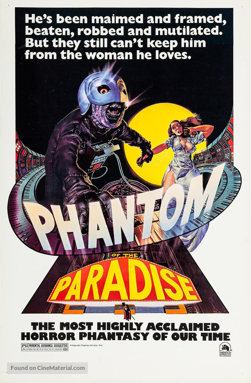 Phantom of the Paradise - Movie Poster