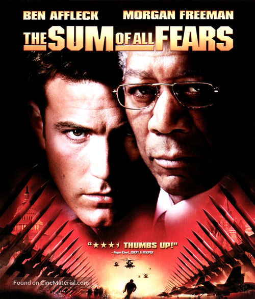 The Sum of All Fears - Blu-Ray movie cover