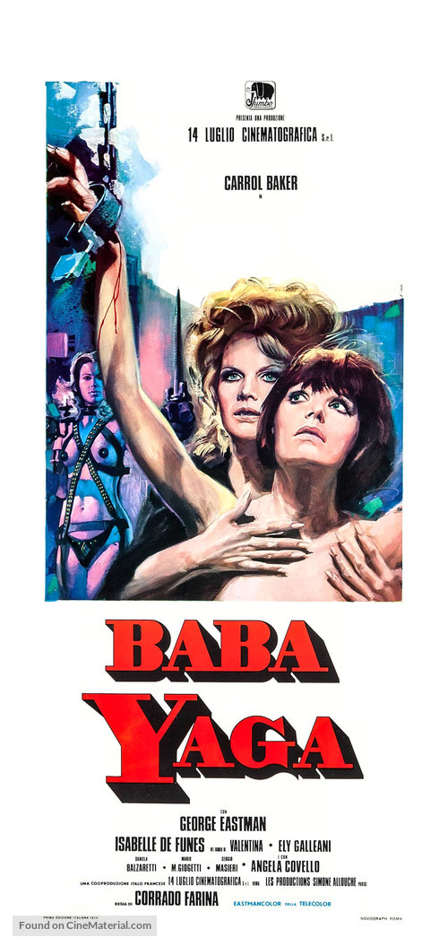 Baba Yaga - Italian Movie Poster