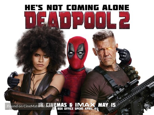 Deadpool 2 - British Movie Poster