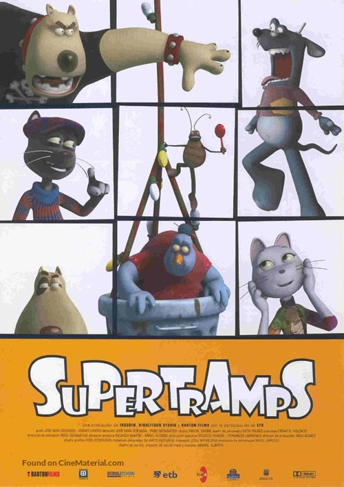 Supertramps - Spanish Movie Poster