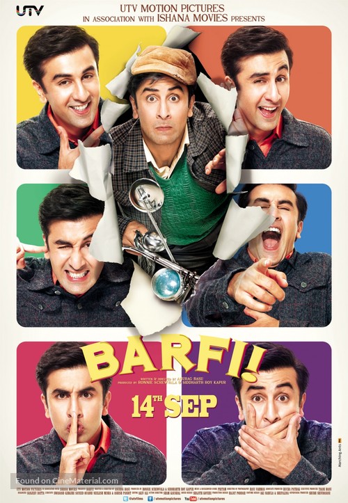 Barfi! - Indian Movie Poster