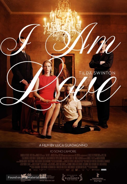 Io sono l&#039;amore - Canadian Movie Poster